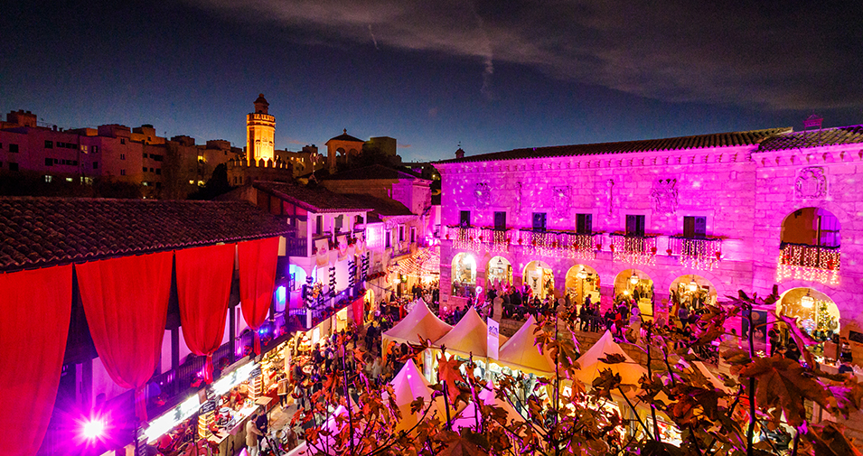 Weihnachtsmarkt im Spanischen Dorf