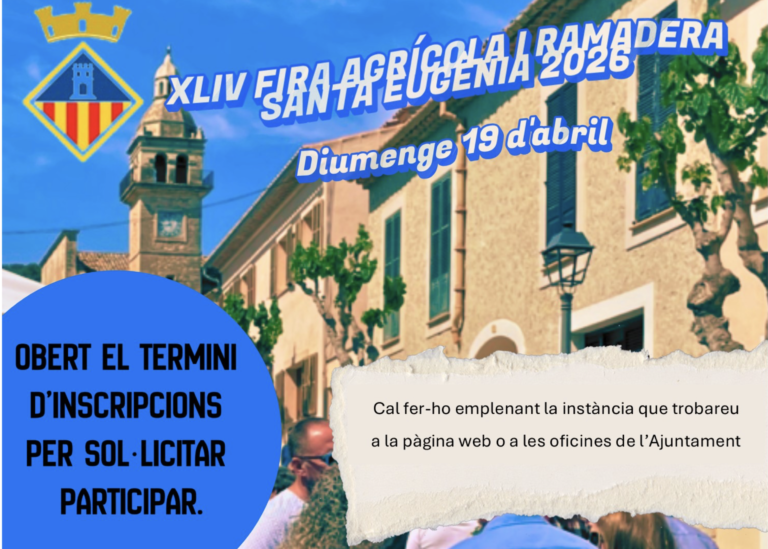 Agricultural and livestock market in Santa Eugenia 