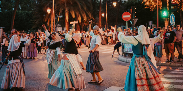 The feast of Santa Catalina Thomas in Palma
