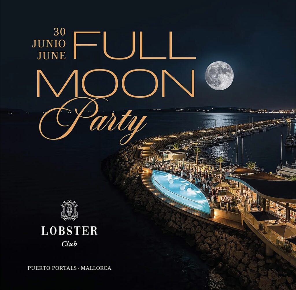 Lobster Club. Full moon party