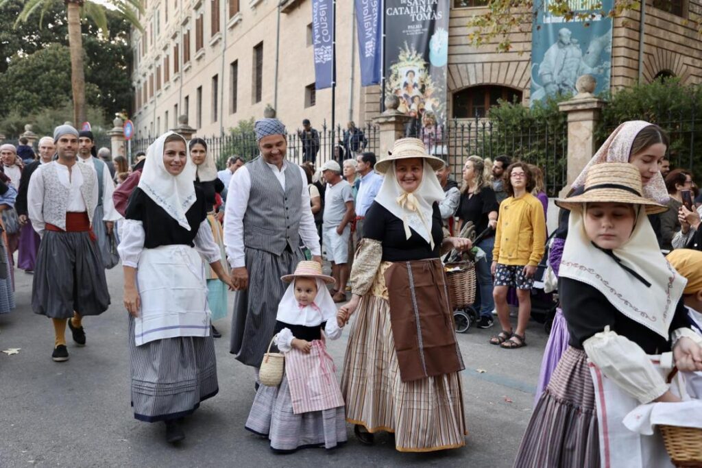 The feast of Santa Catalina Thomas in Palma